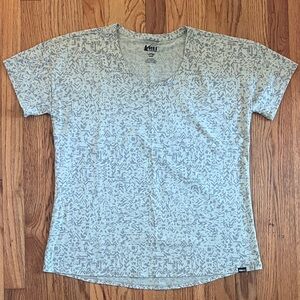 REI Women's Light seafoam / Gray Graphic Tee